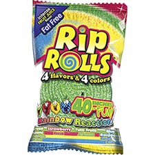 Rip Rolls Rainbow Reaction 1.4oz 24ct Box 