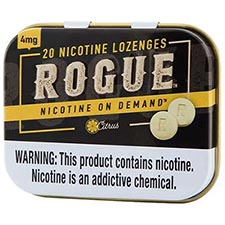 Rogue Nicotine Lozenges Citrus 4mg 5 Pack 