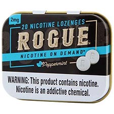 Rogue Nicotine Lozenges Peppermint 2mg 5 Pack 