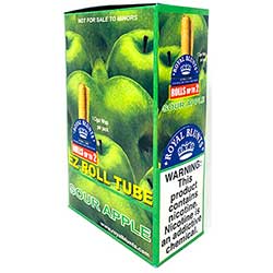 Royal Blunts EZ Roll Tube Sour Apple 25ct Box 