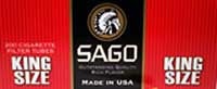 Sago Cigarette Tubes Full Flavor 200ct Box 