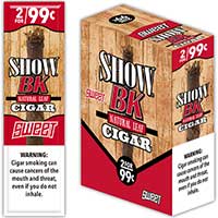 Show BK Sweet Natural Leaf Cigars 15 2pks 