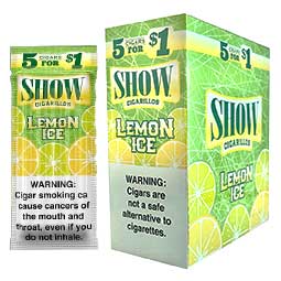 Show Cigarillos Lemon Ice 15 4pks 