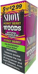 Show Woods Honey Berry Cigars 8 5pks 