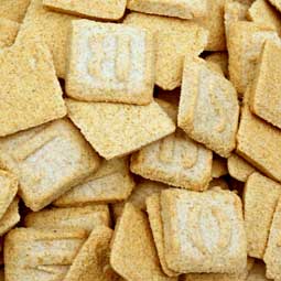 Simple Good Foods Whole Grain Alphabet Vanilla Flavored Crackers 1lb 