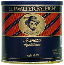 Sir Walter Raleigh Aromatic Pipe Tobacco 12oz Can 