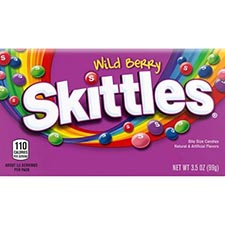 Skittles Wild Berry 3.5oz Theater Box 