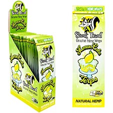 Skunk Brand Hemp Wraps Lemon Cake 25 Packs of 2 