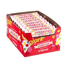 Smarties Giant Candy Rolls 36ct Box 