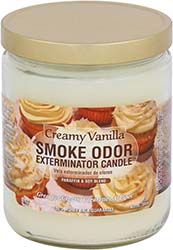 Smoke Odor Exterminator Candle Creamy Vanilla 