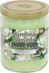 Smoke Odor Exterminator Candle Gardenia Delight 