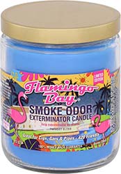 Smoke Odor Exterminator Candle Flamingo Bay 