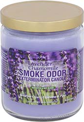 Smoke Odor Exterminator Candle Lavender and Chamomile 