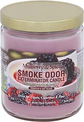 Smoke Odor Exterminator Candle Mulberry Spice 