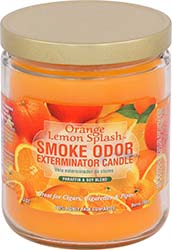 Smoke Odor Exterminator Candle Orange Lemon Splash 