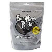Smokers Pride Black Cavendish Pipe Tobacco 12oz 