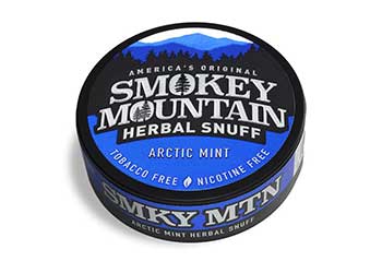 Smokey Mountain Herbal Snuff Arctic Mint 10ct 