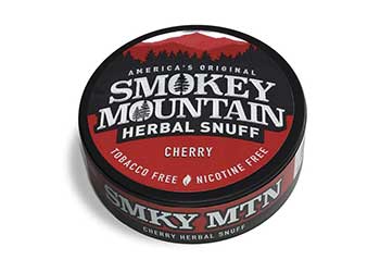 Smokey Mountain Herbal Snuff Cherry 10ct 