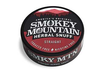 Smokey Mountain Herbal Snuff Straight 10ct 