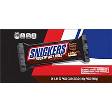 Snickers Rockin Nut Road 1.41oz 24ct Box 