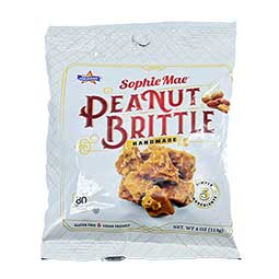 Sophie Mae Peanut Brittle 4oz Bag 