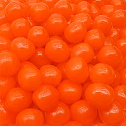Sweets Chewy Sour Balls Orange 1lb 