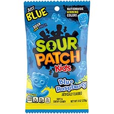 Sour Patch Kids Blue Raspberry 8oz Bag 