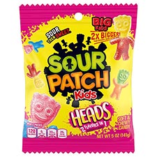 Sour Patch Kids Big Heads 5oz Bag 