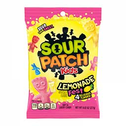 Sour Patch Kids Lemonade 8.02oz Bag 