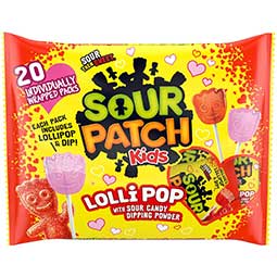 Sour Patch Kids Lollipop and Dipping Powder 10.58oz Bag 