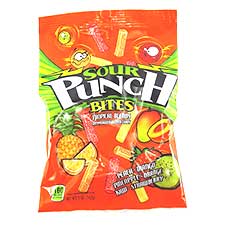 Sour Punch Tropical Bites 5oz Bag 