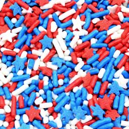 Kerry Stars and Stripes Sprinkle Mix 1oz 
