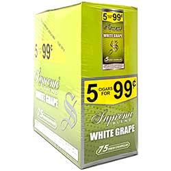 Supreme Blend Cigarillos White Grape 15ct 