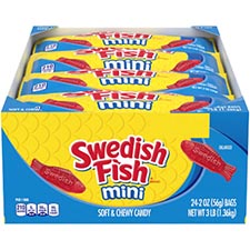 Swedish Fish Mini Red 2oz 24ct Box 