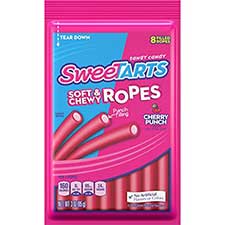 Sweetarts Ropes Cherry Punch 3oz Bag 