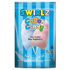 Swirlz Cotton Candy 3.1oz Bag 