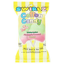 Swirlz Cotton Candy Tropical 3.1oz Bag 