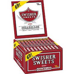 Swisher Sweets Cigarillos Regular 60ct Box 