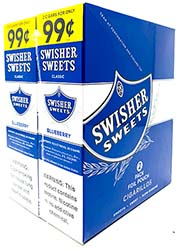 Swisher Sweets Cigarillos Blueberry 