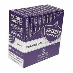 Swisher Sweets Cigarillos Grape 10ct 5pk 