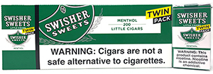 Swisher Sweets Little Cigars Menthol Twin Pack 