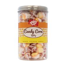 Taffy Town Candy Corn Salt Water Taffy 18oz Gift Canister 