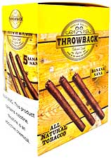 Throwback Natural Leaf Banana Nana Cigars 