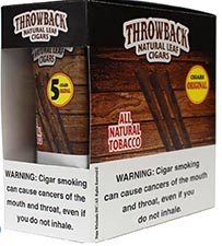 Throwback Natural Leaf Original Cigars 