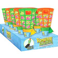 Tongue Twisters Sour Gum N Toy 10ct Box 