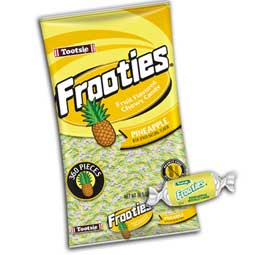 Tootsie Frooties Pineapple 360ct Bag 
