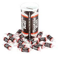 Tootsie Roll Bank 4oz 