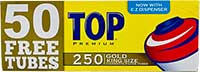 Top Cigarette Tubes Gold King 250ct 