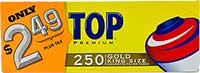 Top Cigarette Tubes Gold King 250ct PP 2.49 