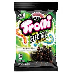 Trolli Sour Electric The Elder Scrolls Online Crawlers 6.3oz Bag 